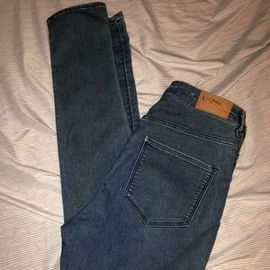 High waisted denim jeggings 30/34